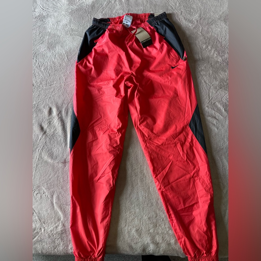 Men’s Nike red track pants